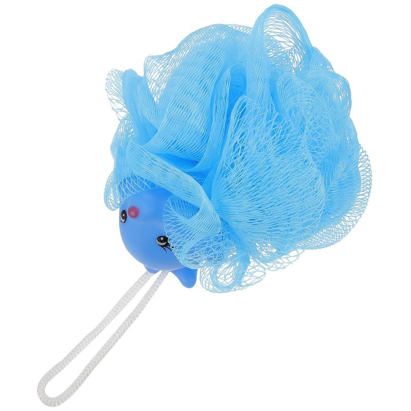 Garneck Animal Shaped Bath Sponge Loofah Soft Shower Ball For Gentle Body Cleaning - Image 2
