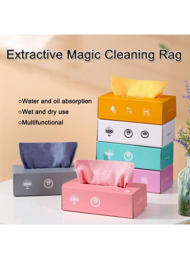 SAFENHAND 20Pcs Cleaning Cloths Reusable Cleaning Cloth Microfiber Towel Rags Cleaning Cloth Lazy Rags Washcloth Washable Multi-Purpose Cleaning Cloths for House Kitchen Car Restaurant - Image 2