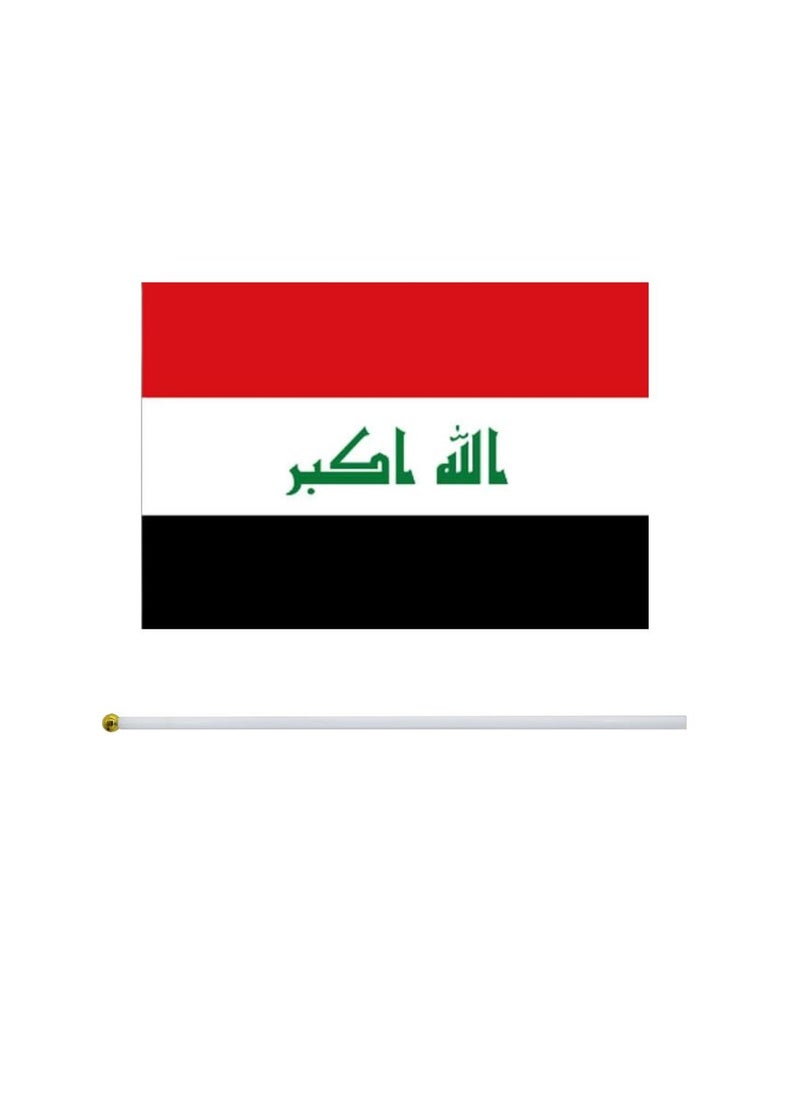 PRINTSHOP4ME Set Of 10 Hand-Held Mini Country Flags-Perfect For Parades-Festivals And Party Decorations-Party Favors And Event Supplies  - Image 2