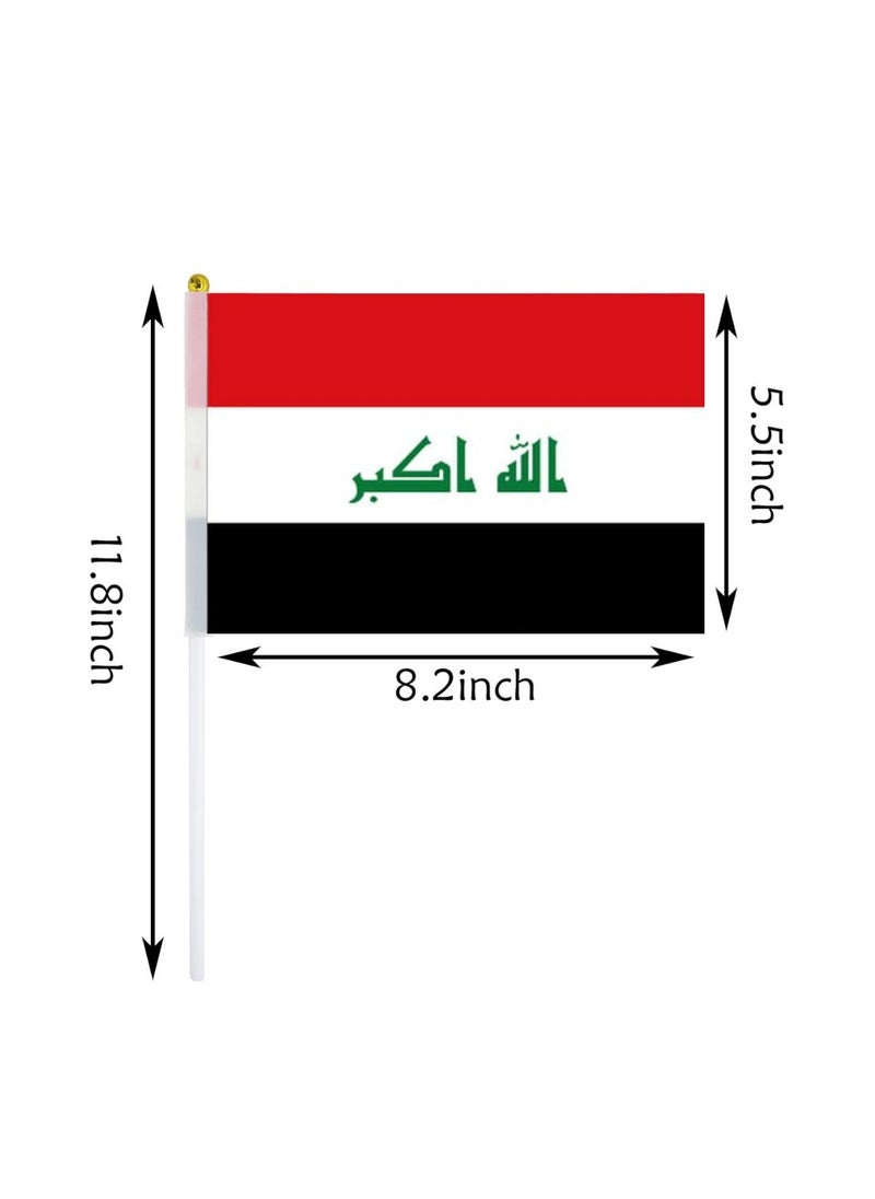 PRINTSHOP4ME Set Of 10 Hand-Held Mini Country Flags-Perfect For Parades-Festivals And Party Decorations-Party Favors And Event Supplies  - Image 3