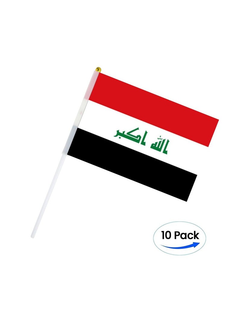 PRINTSHOP4ME Set Of 10 Hand-Held Mini Country Flags-Perfect For Parades-Festivals And Party Decorations-Party Favors And Event Supplies  - Image 4