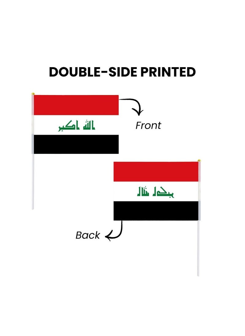 PRINTSHOP4ME Set Of 10 Hand-Held Mini Country Flags-Perfect For Parades-Festivals And Party Decorations-Party Favors And Event Supplies  - Image 5