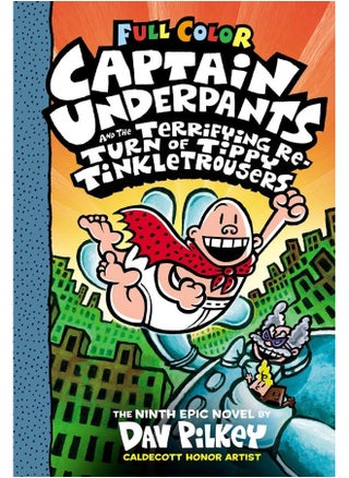 Captain Underpants #09: Captain Underpants And The Terrifying Return Of Tippy Tinkletrousers: Colour - pzsku/ZEFC3B3C89B1F3028B8A6Z/45/_/1731331163/82f29ac8-0c50-4f79-be43-c0cabe73642a