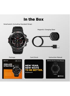 Zeblaze AMOLED Smart Watch GPS Built-in Smart Watches for Men Smartwatches with Bluetooth Make/Answer Calls Multi-app Message Reminder Multi Language Fitness Watch Compatible Android iOS  - Image 5