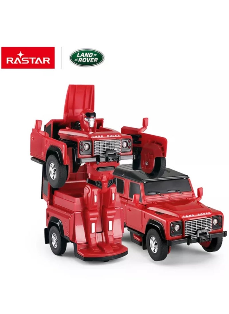 RASTAR RASTAR Official Licensed Land Rover Defender One-Key Convertible 1:32 Scale Toy Car for Boys Girls.  - Image 3