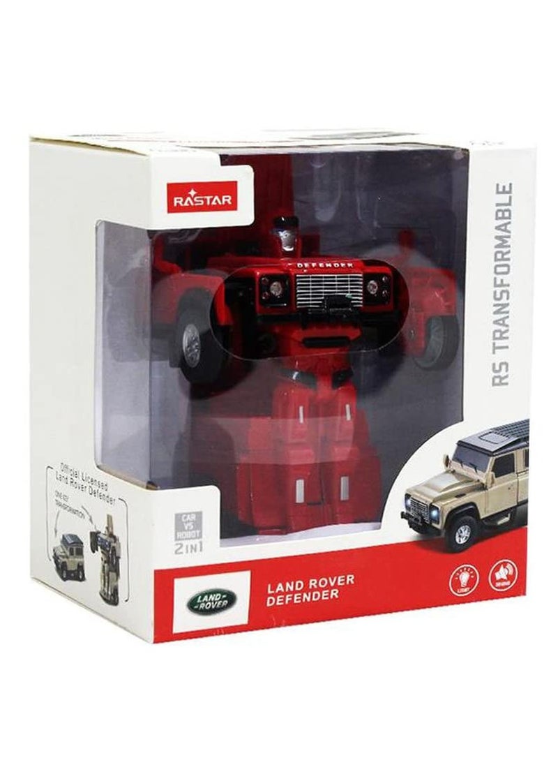 RASTAR RASTAR Official Licensed Land Rover Defender One-Key Convertible 1:32 Scale Toy Car for Boys Girls.  - Image 4