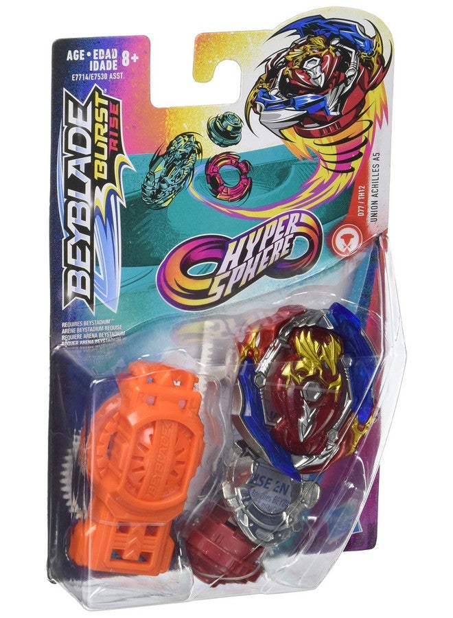 BeyBlade باي بليد بيرست رايز هايبرسفير يونيون أتشيلس A5 حزمة البداية - لعبة قمة قتال من نوع التوازن ومشغل دوران يمين/يسار، للأعمار 8 سنوات وما فوق - Image 3