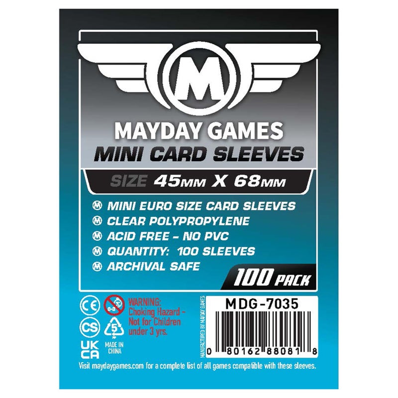 Mayday Games Mini Card Sleeve 45 MM X 68 MM pack of 100 - Image 4