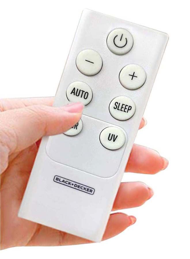 BLACK+DECKER Digital Humidifier, Remote Control, Auto Mode, Sleep Mode, 3 Mist Levels, Environment Sensor, Continuous Operation up to 40 Hours, Covers 430Sq Ft, HM6000-B5 White - Image 5