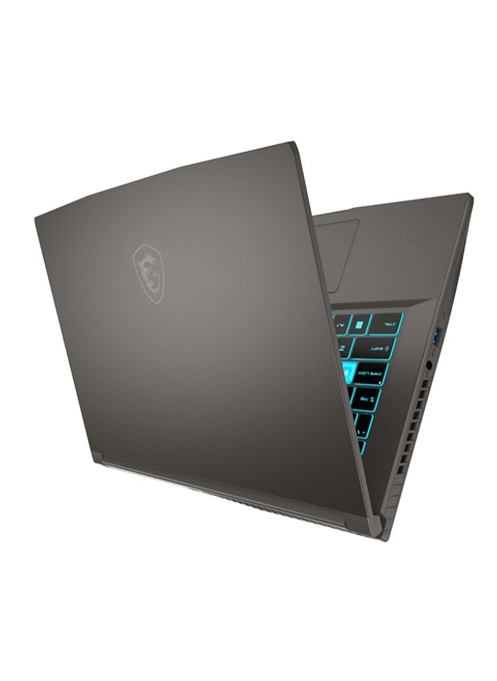 MSI MSI Thin 15 B13UCX Gaming Laptop Intel Core I7-13620H 16GB Ram 512GB SSD Nvidia RTX 2050 GDDR6 4GB, PCIe4 WiFi 6E 15.6 FHD 144HZ Win 11 Home Gray English/Arabic Black  - Image 4