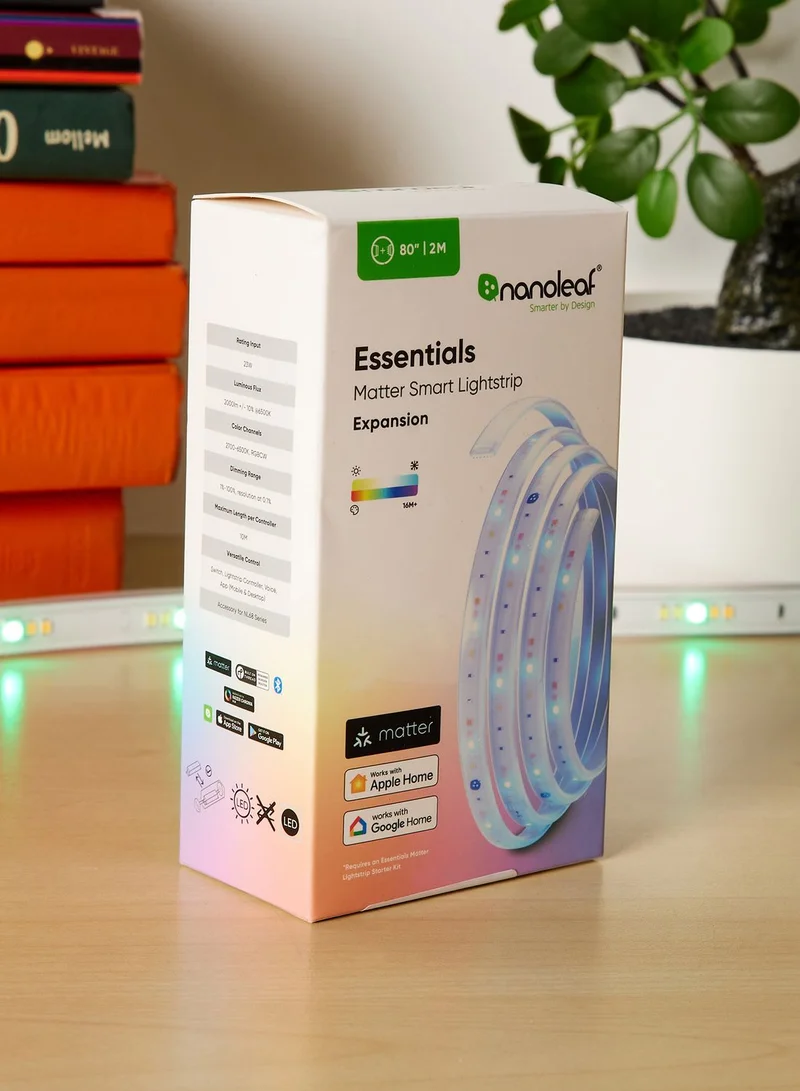 Nanoleaf Nanoleaf Essentials - Light Strips Expansion - 2 Meter - 1600Lm - 30W - 2700K-6500K -