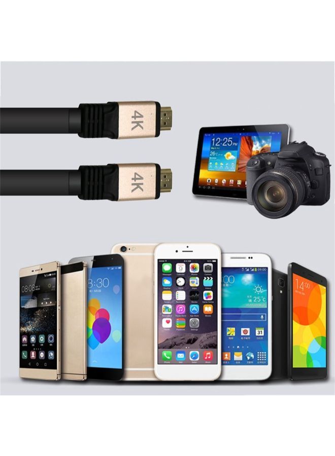 NIBEMINENT Ultra High Speed HDMI Cable Black - Image 3