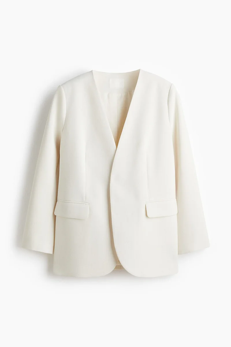 اتش اند ام بليزر بدون ياقة