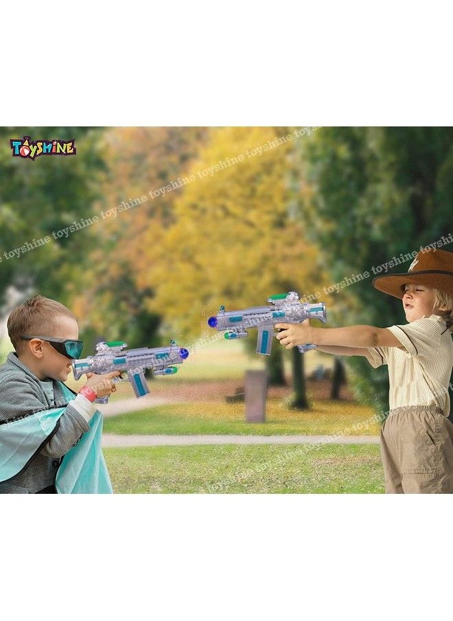 Toyshine Space Musical Toy Gun For Kids With Flashing Lights  - Image 4