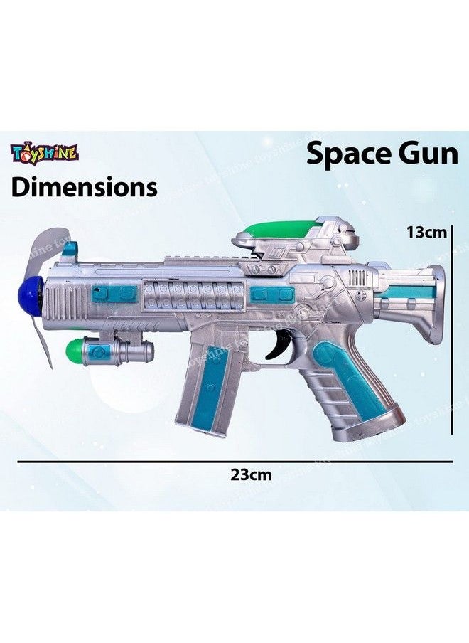 Toyshine Space Musical Toy Gun For Kids With Flashing Lights  - Image 5