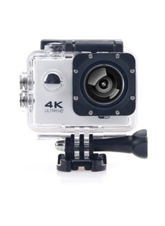 Generic 4K Action Camera, Outdoor Waterproof Sports Camera, IPS Real Color Touchscreen Photography Camera, Adjustable View Angle WIFI Camera With Time Lapse Slow Motion, (1pc, White)  - Image 1