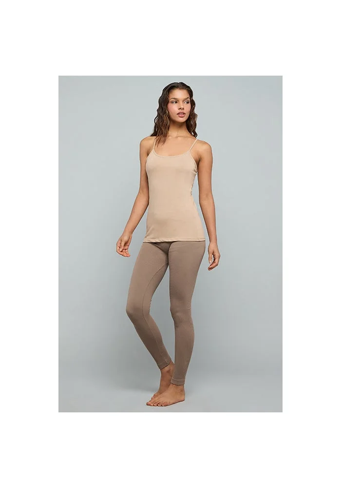 أر أند بي Ribbed Leggings With Elastic Waist