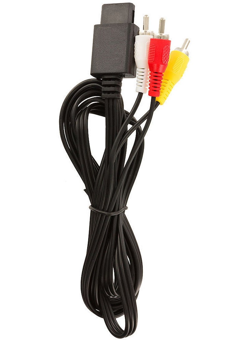 PS2 PS3 AV Audio Video Cable Cord , AV to RCA Cord for PS2/PSX/PS3 Slim  - Image 1