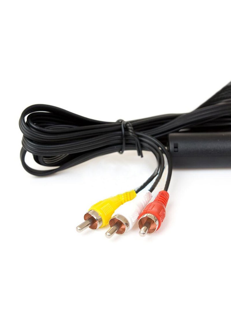 PS2 PS3 AV Audio Video Cable Cord , AV to RCA Cord for PS2/PSX/PS3 Slim  - Image 3