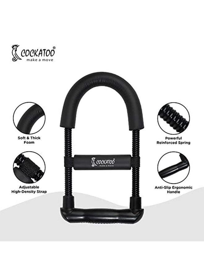 Cockatoo - Forearm Strengthener,Forearm Exercise Equipment,Grip Strengthener Fitness Equipment Home Gym Equipment For Men & Gym Equipment For Women,Wrist Strengthene - Image 1