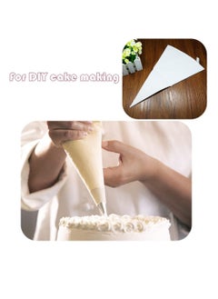 Bluejw 3PCS Cotton Piping Bag Reusable Cotton Icing Piping Bags Cake Decoration Bags Pastry Decorations Bags for Cookie Cupcake Dessert Decoration  - Image 4