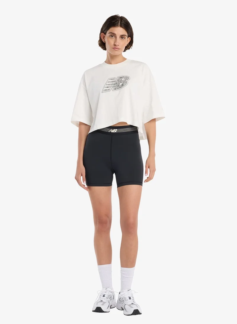 New Balance  Essential Logo T-Shirt for Women | Best Price UAE
