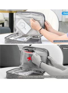 Beauenty Wireless Charger for iPhone 16-3 in 1 Charging Station for Apple Devices, Travel Magnetic Charger pad for iPhone 15 14 13 12 pro max  AirPods 4/3/Pro  Apple Watch  - Image 5