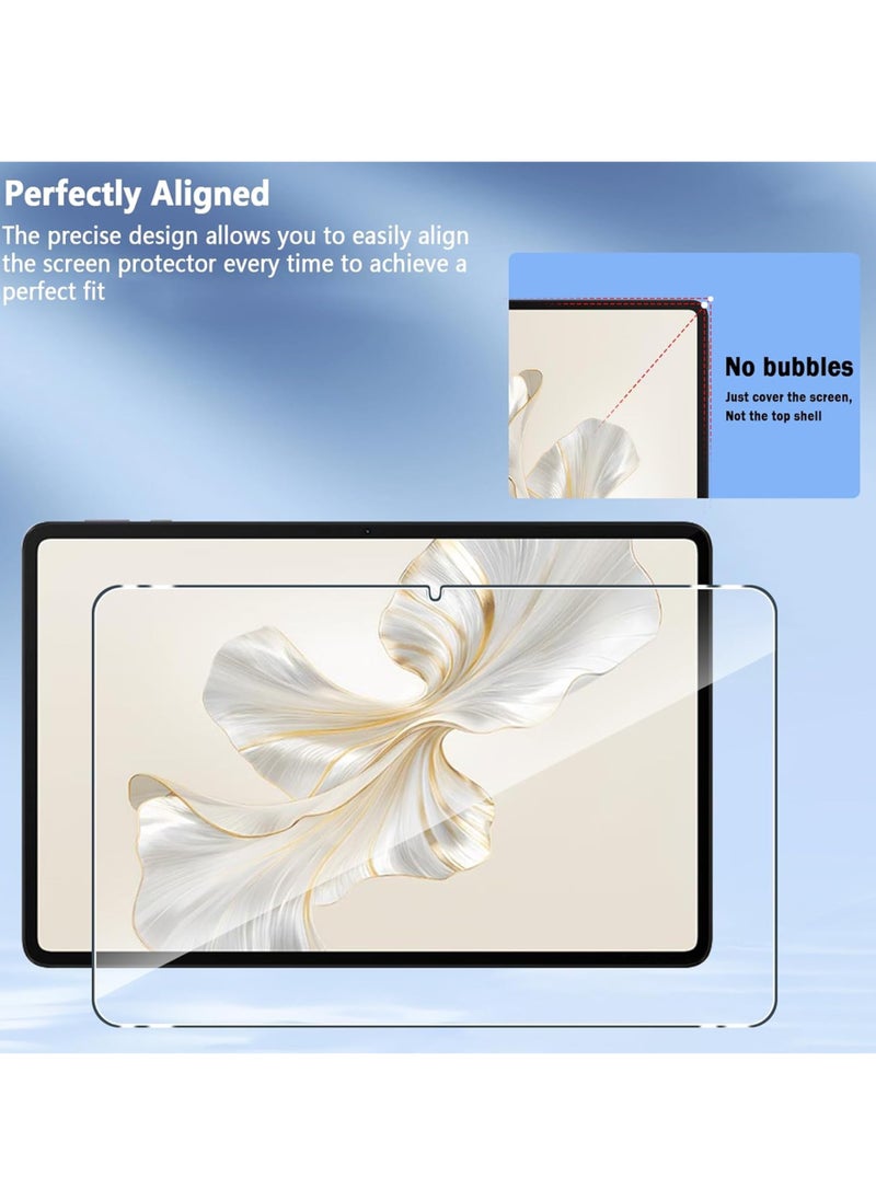 Generic - Honor Pad 9 12 Inch Tempered Glass Screen Protector – High Transparency, Delicate Touch, Anti-Explosion, Smooth Arc Edges, Easy Installation, Screen Protector for Honor Pad 9 - Image 1