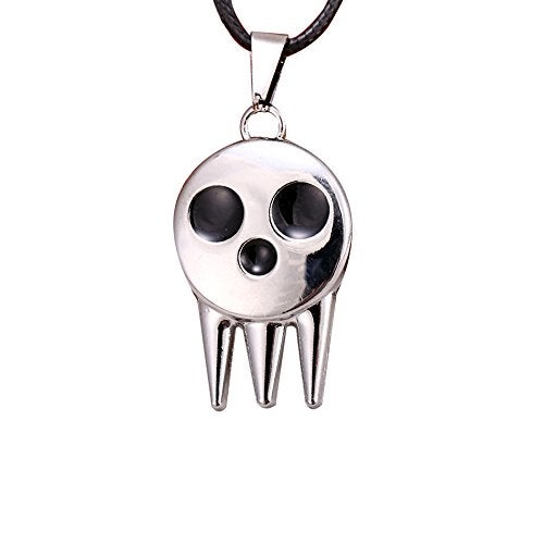 MANZHEN Ghost Specter Pendant Soul Eater Necklace Hallowmas Customizable (Silver) - Image 2