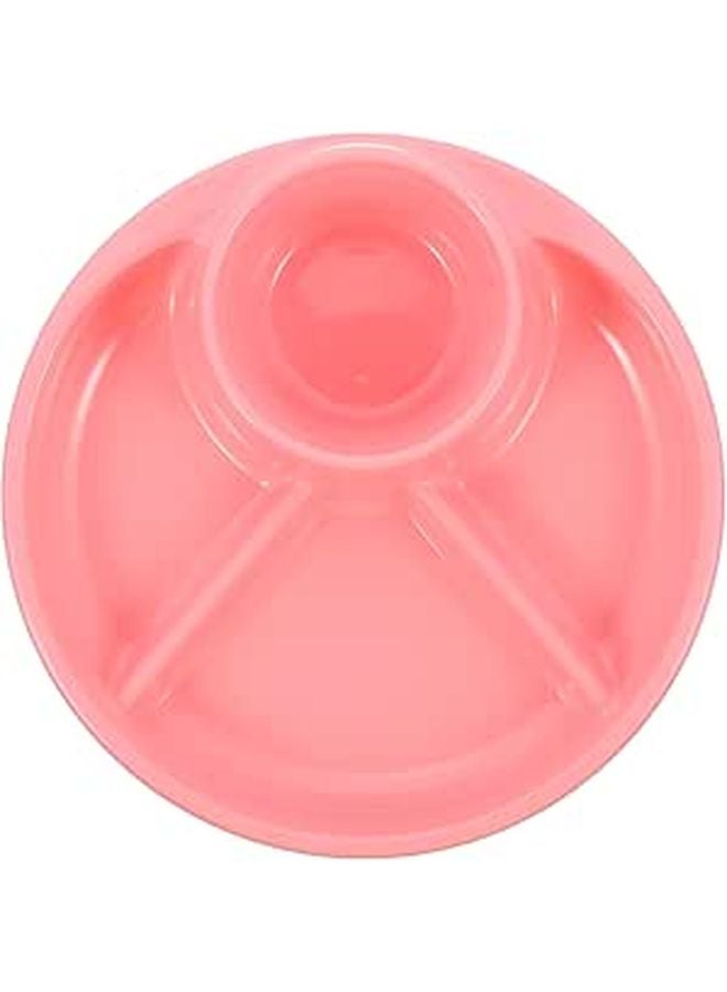 Divided Portion Control Plate For Healthy Eating Diet Meal Tray - Image 1