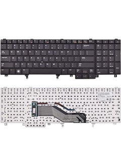 Replacement Keyboard Compatible with Dell Latitude E5520 E5520m E5530 E6520 E6530 E6540 Precision M4600 M4700 M4800 M6600 M6700 Laptop US Layout