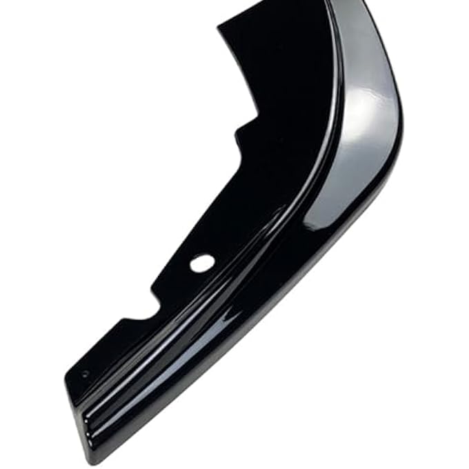 FINMOKAL Front Bumper Splitter Lip Chin Spoiler Air Dam Body Kit Compatible with BMW 1 Series F40 M Sport 118i 120i 128ti 2020+ (Glossy Black) - Image 5