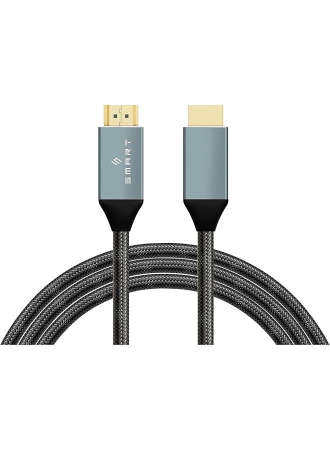 Smart Premium 4K Hdmi High Speed Cable 3 Meter Hdmi To Hdmi Gold Plated Pure Copper Core Aluminium Alloy Shell Black - Image 1