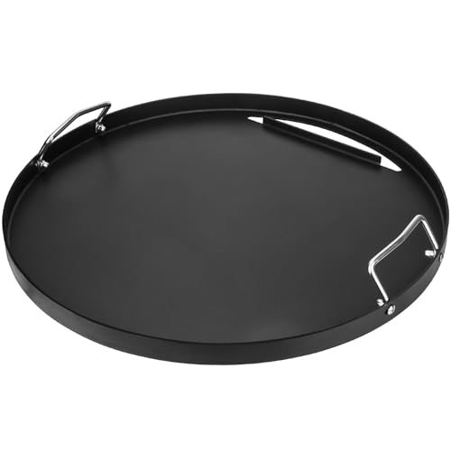 DELSbbq Full Size Griddle Insert for Weber 22 Inch Charcoal Grills, Flat Top Griddle for Weber 22" Original Kettle, Master-Touch and Performer Deluxe Charcoal Grill, Compatible with Most 22" Round Grills - Image 1