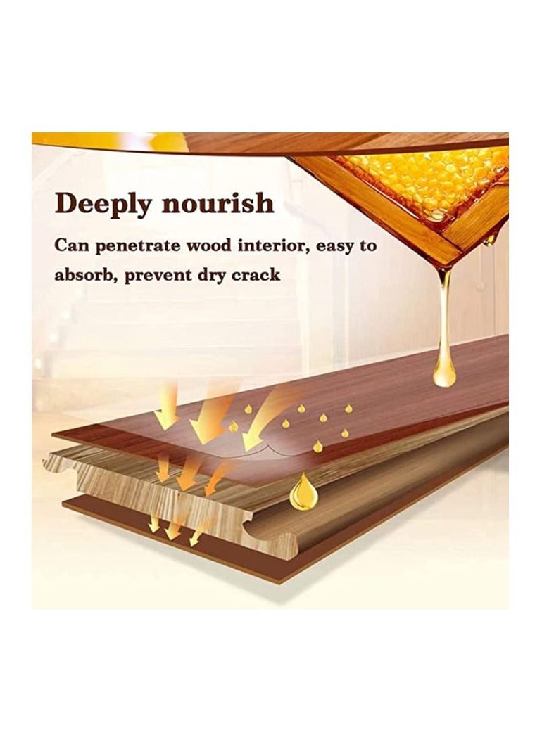 Generic - Wood Seasoning Beewax Natural Beewax Traditional Wood Wax Multipurpose Beeswax Furniture Polish for Wood and Furniture, Natural beeswax Wood Cleaner and Polishing, for Furniture, Floor, Tables - Image 1