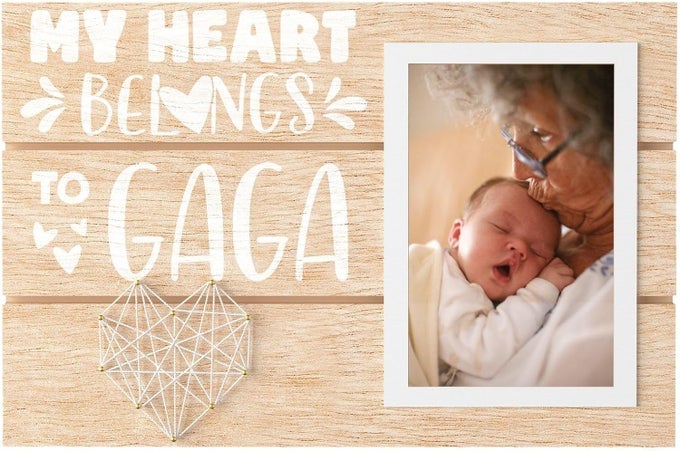 GAGA GIFTS FOR GRANDMA MOTHERS DAY GIFTS FOR GAGA PICTURE FRAME 4X6 ON MOTHERS DAY CHRISTMAS BIRTHDAY