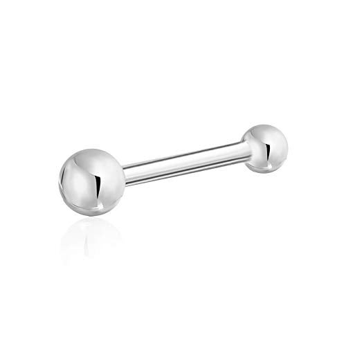 Massete 14k Yellow Gold Nose Ring Tiny Ball Micro Stud Piercing Body - Image 1
