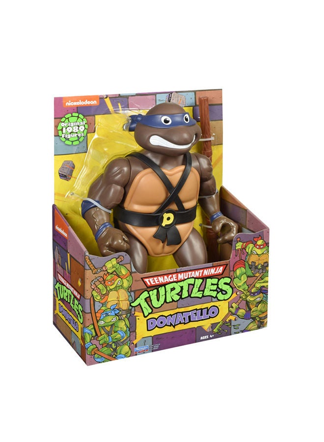 Playmates سلاحف النينجا المتحولة - شخصية دوناتيلو العملاقة الأصلية الكلاسيكية - Image 3