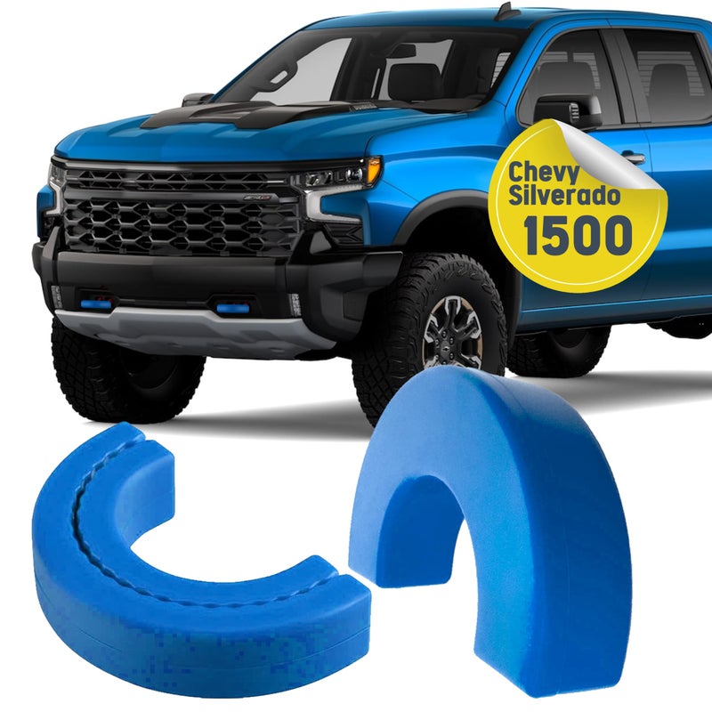 MITANLUXI Tow Hook Cover Compatible with 20072024 Chevy Silverado 1500 AccessoriesFront Tow Hook CoverTow Hitch CoverHitch Covers for Trucks Fit for 20072024 Chevrolet Silverado 1500 Accessories Blue - Image 3