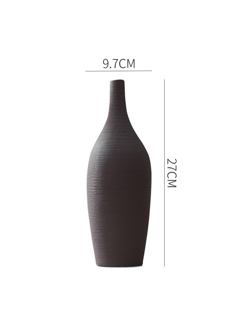Shuer Creative Modern Simple Ceramic Vase Art Life Vase Living Room Bedroom Flower Arrangement Decoration Ornaments - Image 3