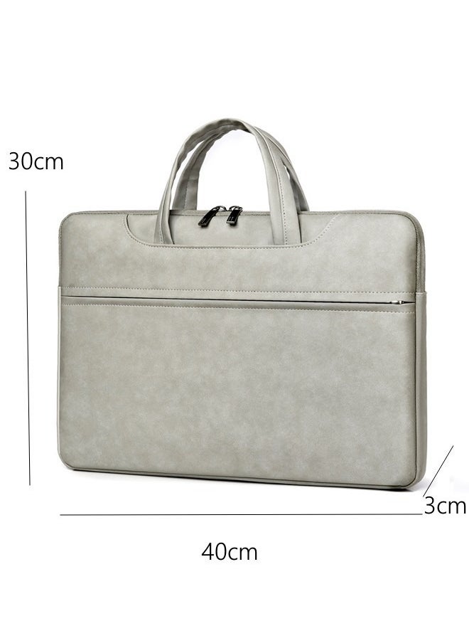 DUNISO 15.6 Inch Laptop Bag Lightweight Computer Bag Travel Business Briefcase Water Resistance Shoulder Messenger Bag Crossbody Bag for Men and Women Work Office  - Image 2