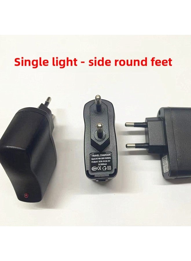 Elderly Mobile Phone USB Power Adapter 5V 500 MA Mosquito Lamp Charger 1A Variable Lamp Travel Charging Head-Color:Single Light - Straight Sides  - Image 3