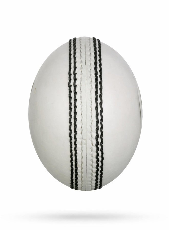 مجموعة كرات تدريب الكريكيت Svaan IncrediBall T20 (3 كرات) | للعب في الأماكن المغلقة والمفتوحة | اللون: أبيض | الخامة: جلد - Image 2