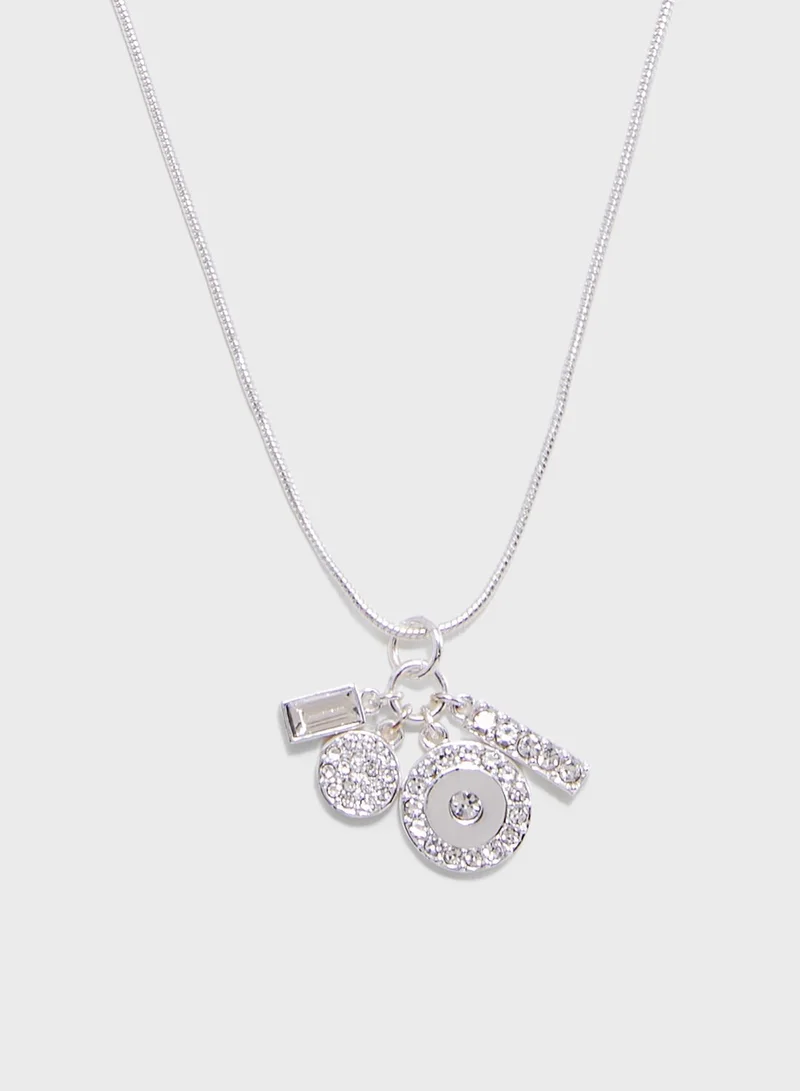 BUCKLEY LONDON Hepburn Charm Pendant Necklace