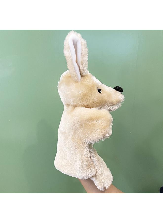 الأزرق جي دبليو دمية جديدة قطيفة للأطفال لعبة الكنغر الصغير يبحث عن قصة الأم الطفل دمى الحيوان وكيل التعليم قبل المدرسي - Image 3