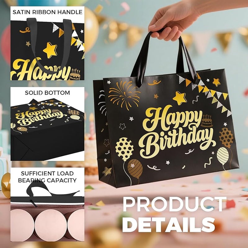 Sipthene Black Birthday Gift Bag - Image 4