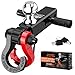 AUTOBOTS Trailer Hitch Ball Mount with 34 Recovery Shackle Locking Hitch Pin 2 Tow Hitch BallFits 2 inch Hitch Receiver Red - Image 2