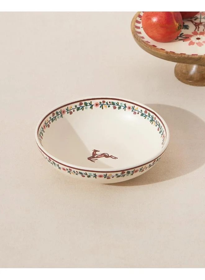 Chumbak Hangul Pasta Bowl, 8" dia | Kashmir Trails