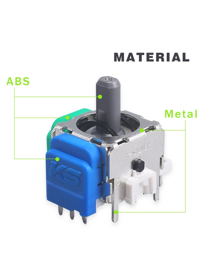 Generic PS5 Hall Joystick PS4 XBOX Switch TMR Magnetoresistive Magnetic Rocker Gamepad 3D Joystick-Product Color:GP4-169-001C PS4  - Image 1