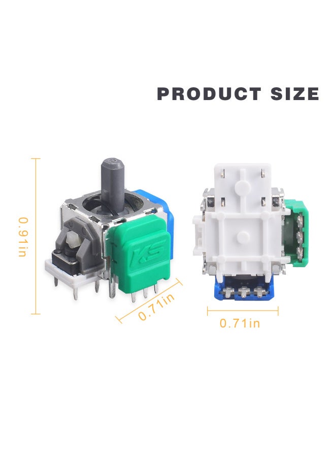 Generic PS5 Hall Joystick PS4 XBOX Switch TMR Magnetoresistive Magnetic Rocker Gamepad 3D Joystick-Product Color:GP4-169-001C PS4  - Image 4